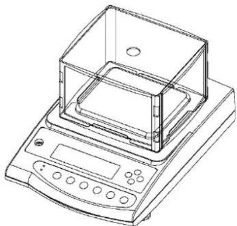 Kern PES 150001M - Installation du brise-vent - 2