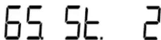 Kern PES 150001M - Réglage de l'octet d'arrêt: - 1