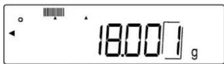 Kern PES 150001M - Weighing the samples - 2