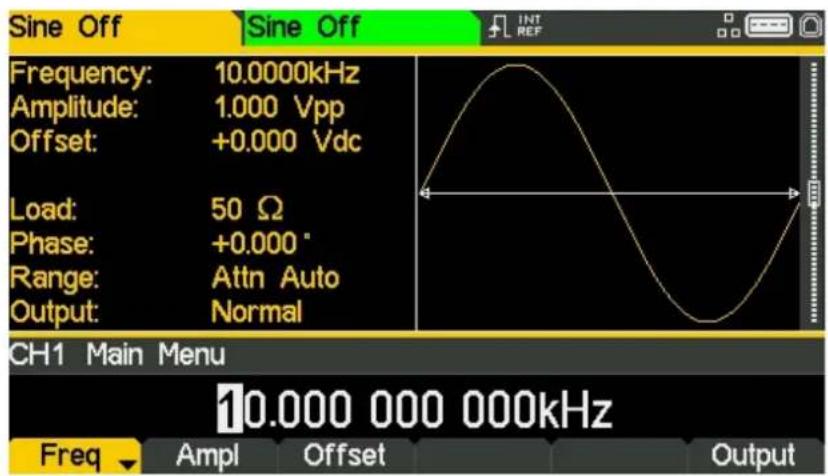 Aim TTi TGF4042 - Conditions de démarrage - 2