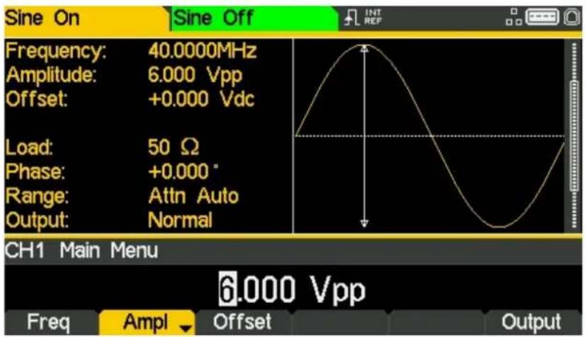 Aim TTi TGF4162 - Turn the Output On - 1