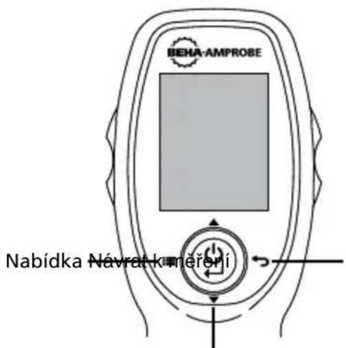 Beha-Amprobe IRC110EUR - ZÁKLADNÍ NAVIGACE - 1