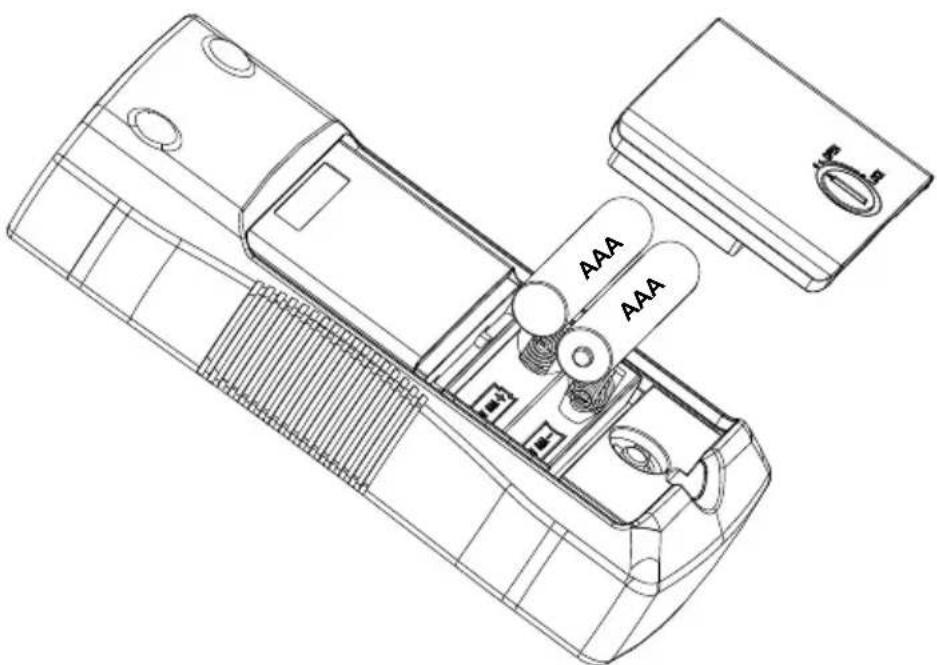 Beha-Amprobe ULD420EUR - Batterien des Senders wechseln - 1