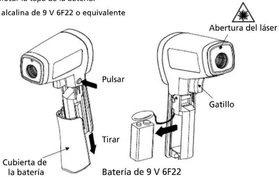 Beha-Amprobe IR720EUR - CAMBIO DE LA BATERÍA - 1