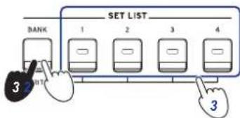 KORG EK50 U - Sauvegarde d'une set list (WRITE) - 1