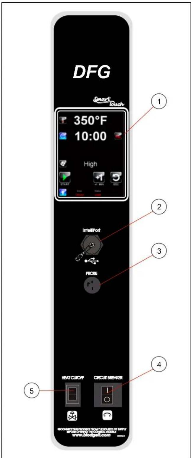 Blodgett Premium DFG200 - SmartTouch - Commandes à écran tactile - 1