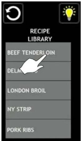 Blodgett Premium DFG100ES - Mode MENU - cuisson - 2