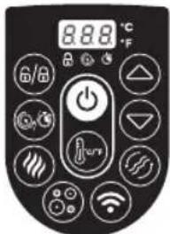 BESTWAY SaluSpa 60222 - PAINEL DE CONTROLO - 2