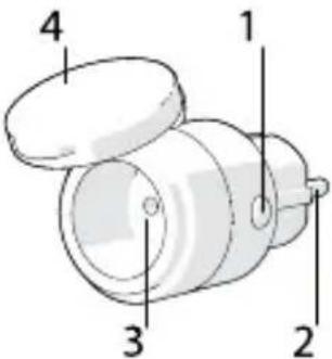 NEDIS WIFIPO110EBK - Prise électrique intelligente - 1