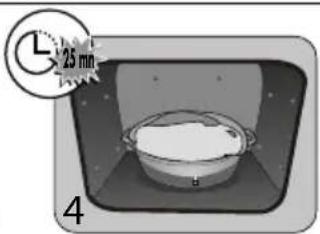 BRANDT BOC7532LX - Recette avec levure (selon modele) - 4