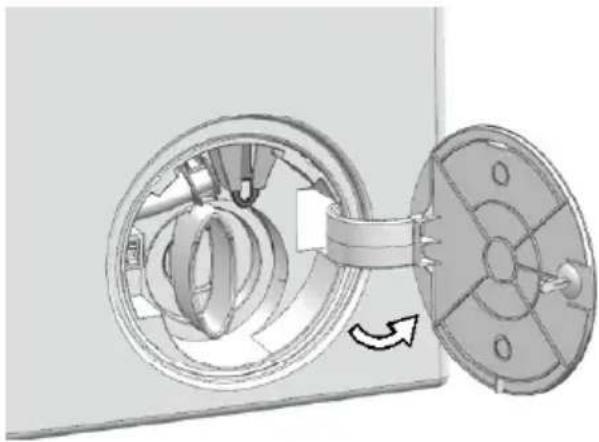 BEKO B5WF U 79418 WB - Άνοιγμα της πόρτας φόρτωσης σε περίπτωση διακοπής ρεύματος: - 3