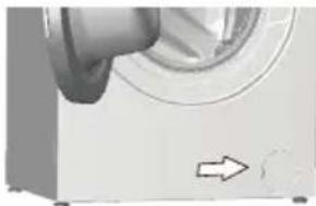BEKO B5WF U 79418 WB - Για να καθαρίσετε το λερωμένο φίλτρο και να αποστραγγίσετε το νερό: - 3
