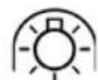 ProfiCare PCDVL 3078 - Symbols on the Lamp Attachment - 2