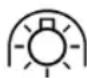 ProfiCare PCDVL 3078 - Symboles sur le luminaire - 2