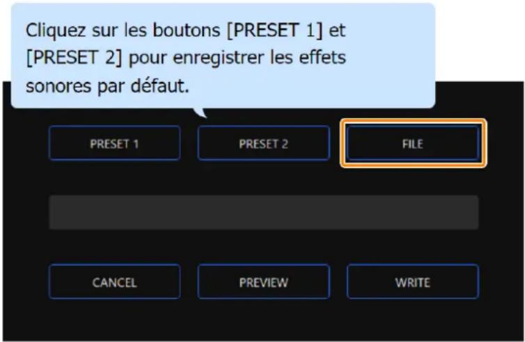 ROLAND Bridge Cast - Enregistrement d'un effet sonore - 1