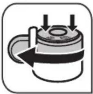 TEFAL Clipso Minut Duo P46051 - To fit the operating valve: - 2