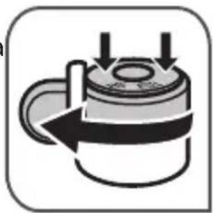 TEFAL Clipso Minut Duo P46051 - Установка рабочего клапана: - 2