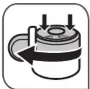 TEFAL Clipso Minut Duo P46051 - Påsætning af driftsventil: - 2