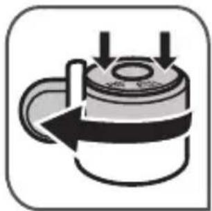 TEFAL Clipso Minut Duo P46051 - Za podešavanje radnog ventila (A): - 2
