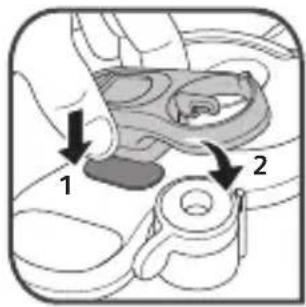 TEFAL Clipso Minut Duo P46051 - Fitting and removing the timer\* - 1