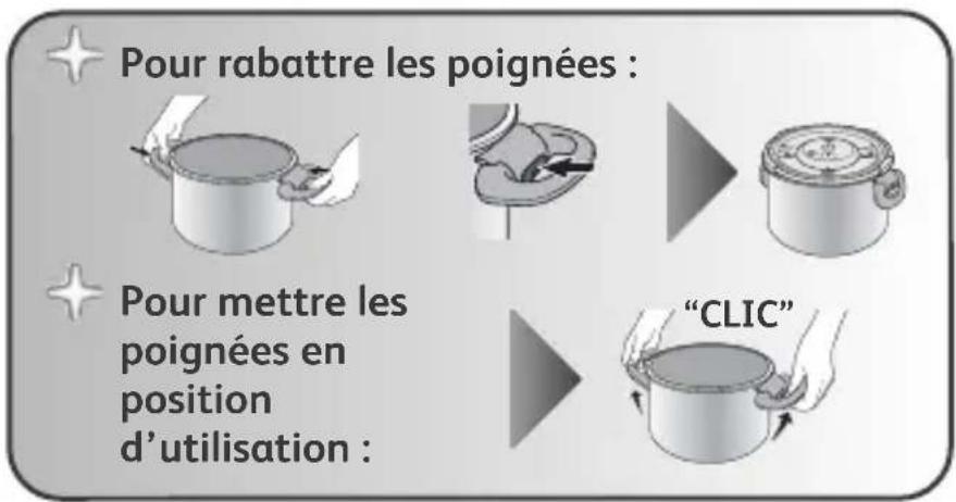 TEFAL Clipso+ P43715 - Poignées rabattables\* - 2