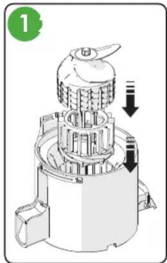 OMEGA Effortless Batch Juicer JC2022 - Comment assembler - 1