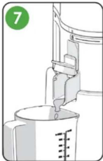 OMEGA Effortless Batch Juicer JC2022 - To add more ingredients during operation, use the additional inlet or open the hopper cover. - 2