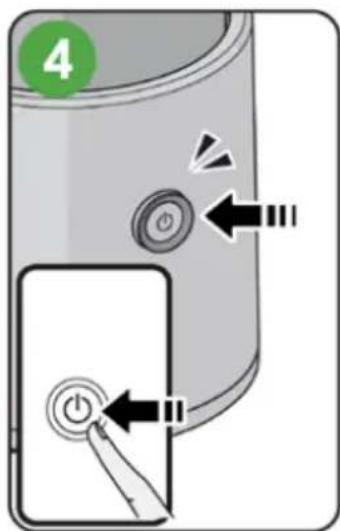 OMEGA Effortless Batch Juicer JC2022 - Fermez le couvercle de la trémie en laissant le bouchon de sortie du jus ouvert. - 1
