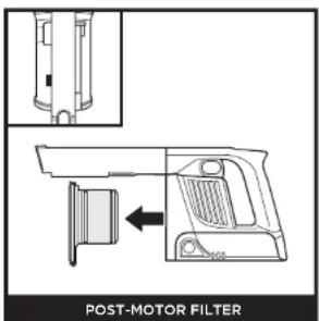 SHARK IX101EU - CLEANING THE FILTERS - 2