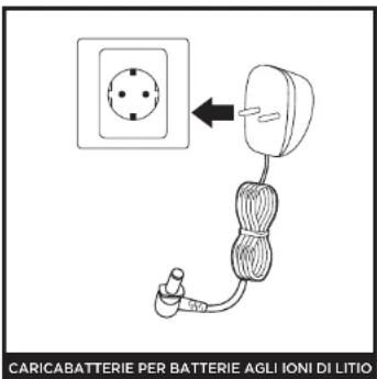 SHARK IX101EU - UTILIZZO DEL CARICABATTERIE PER BATTERIE AGLI IONI DI LITIO - 1