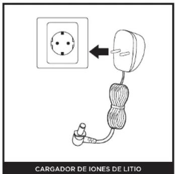 SHARK IX101EU - USO DEL CARGADOR DE IONES DE LITIO - 1