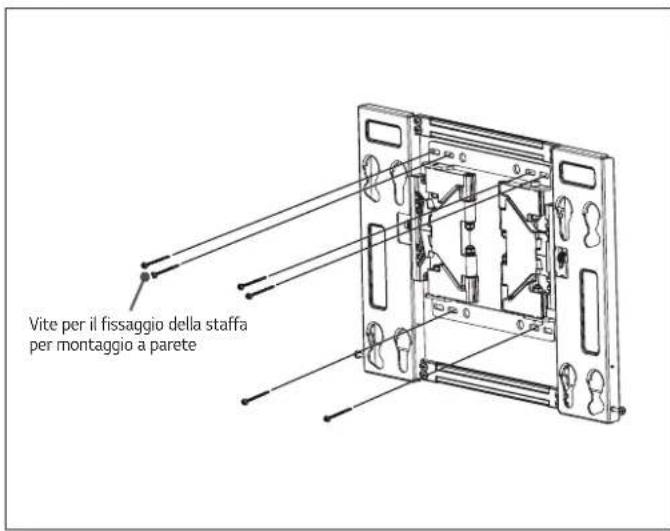 LG OTW420B - Installazione della staffa per montaggio a parete - 1