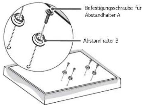 LG OTW420B - Halterungen des Produkts am TV-Gerät anbringen - 6