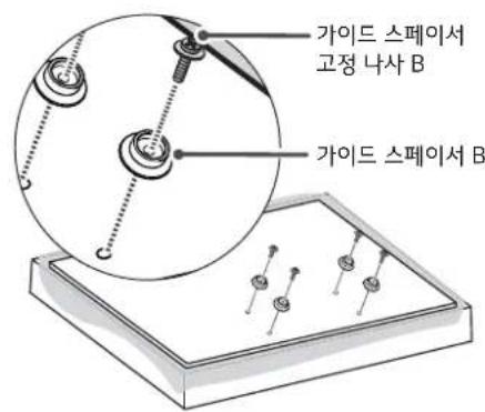 LG OTW420B - TV에 가이드 스페이서 고정하기 - 2