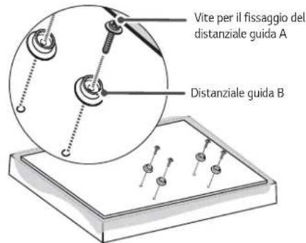 LG OTW420B - Fissaggio delle staffe del prodotto al TV - 6