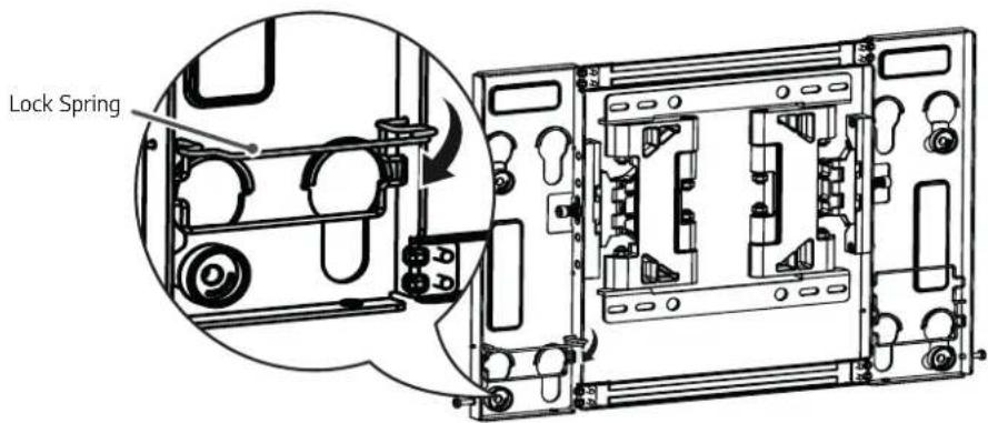 LG OTW420B - Lock Spring 고정하기 - 1