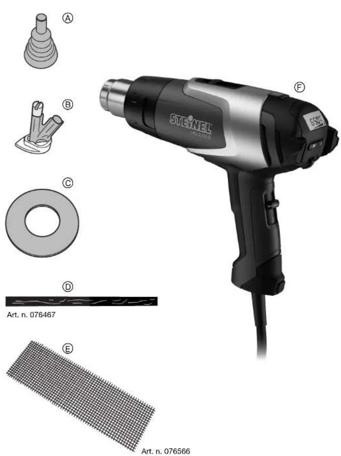 STEINEL HG 2320 E K - Comment faire : fixation d'une patte de guidage - 10