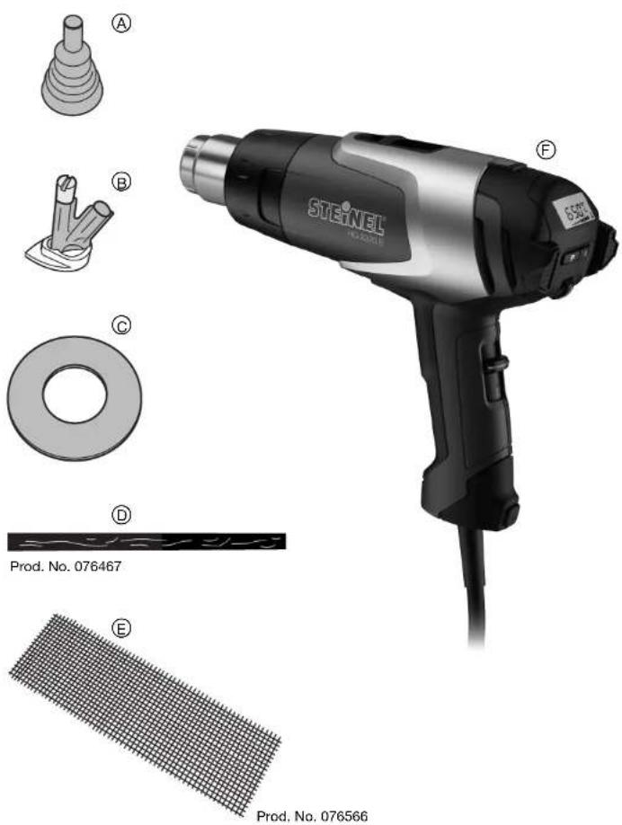 STEINEL 19-2001 Prod. No. 076467 Prod. No. 076566