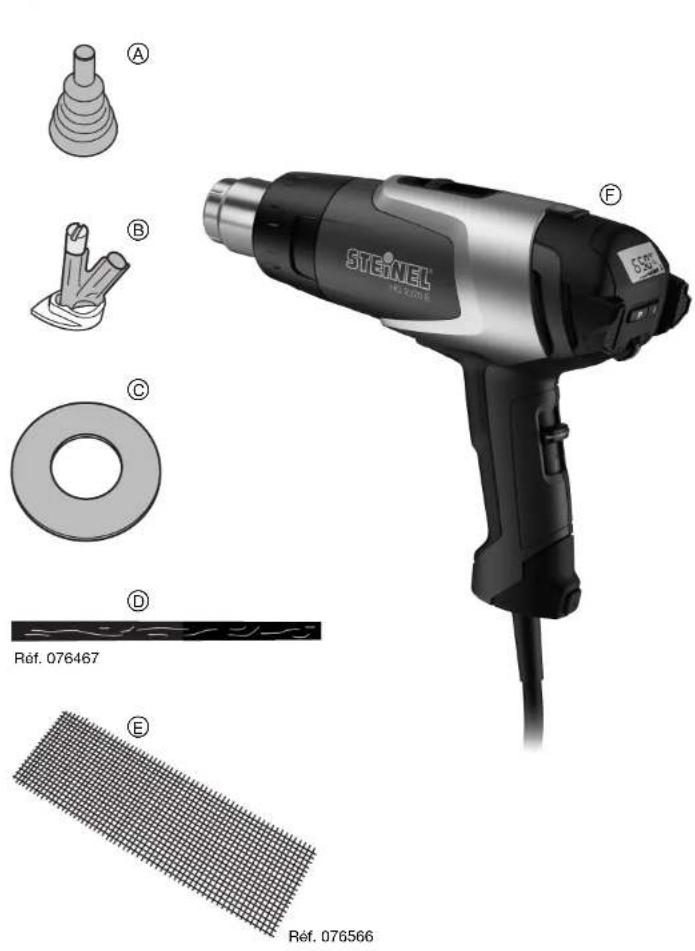STEINEL HG 2320 E K - EU countries only: - 1