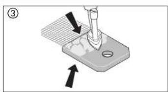 STEINEL HG 2320 E K - Comment faire : fixation d'une patte de guidage - 3