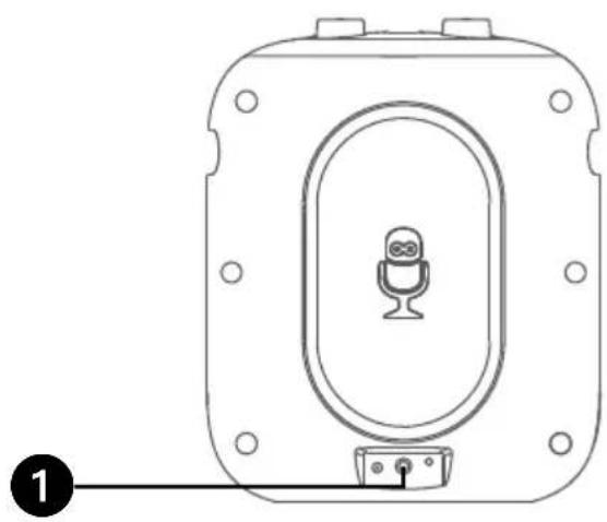 Singing Machine ISM2040 - Connecting the optional wired Microphone - 1