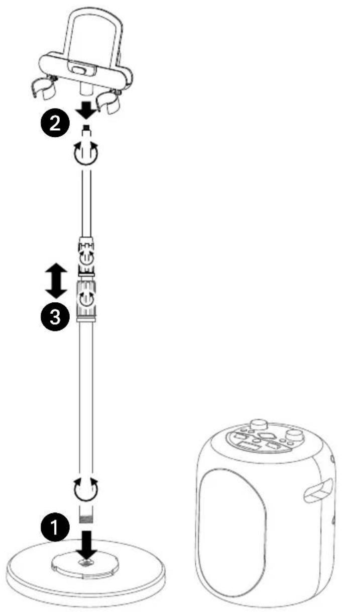 Singing Machine ISM2040 - Assembly - 1