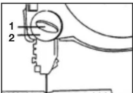 Genesis GBS900 - Réglage de la hauteur du guide-lame (FIG 11) - 1