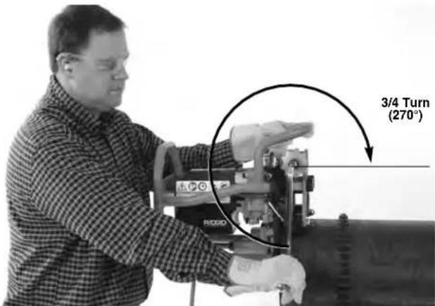 RIDGID B500 - Fixed Beveller/Rotating Pipe - 2
