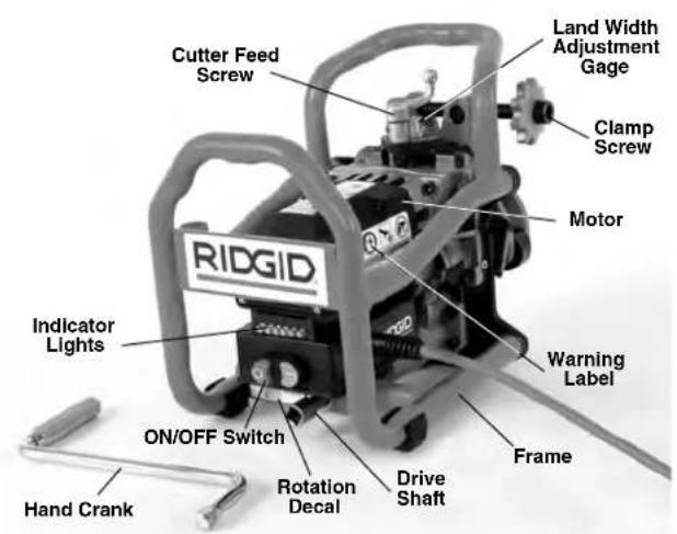 RIDGID B500 - Description - 1