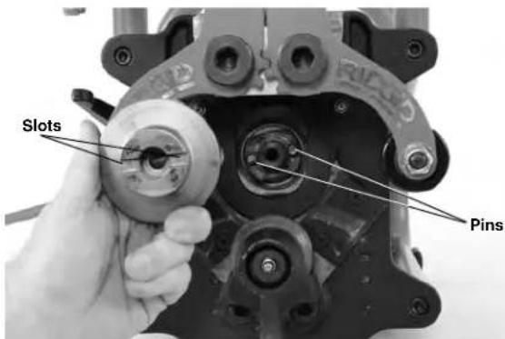 RIDGID B500 - Changing Cutter Head - 2