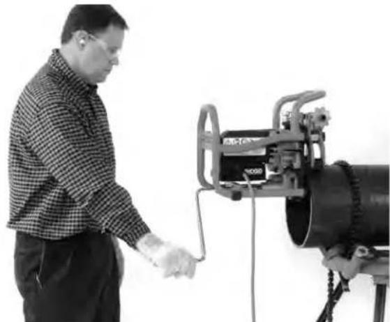 RIDGID B500 - Fixed Beveller/Rotating Pipe - 4