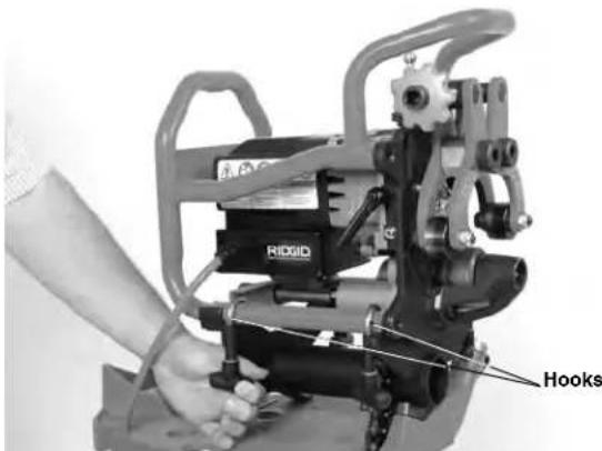 RIDGID B500 - Fixed Beveller/Rotating Pipe Set-Up - 3