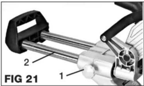 Genesis GMSDR1015LC - De COUPE avec SCIE à onglets coulissante (FIG 22) - 1