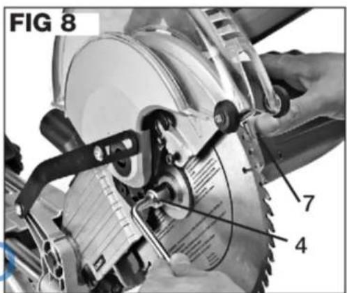 Genesis GMSDR1015LC - Remplacement de la lame - 3